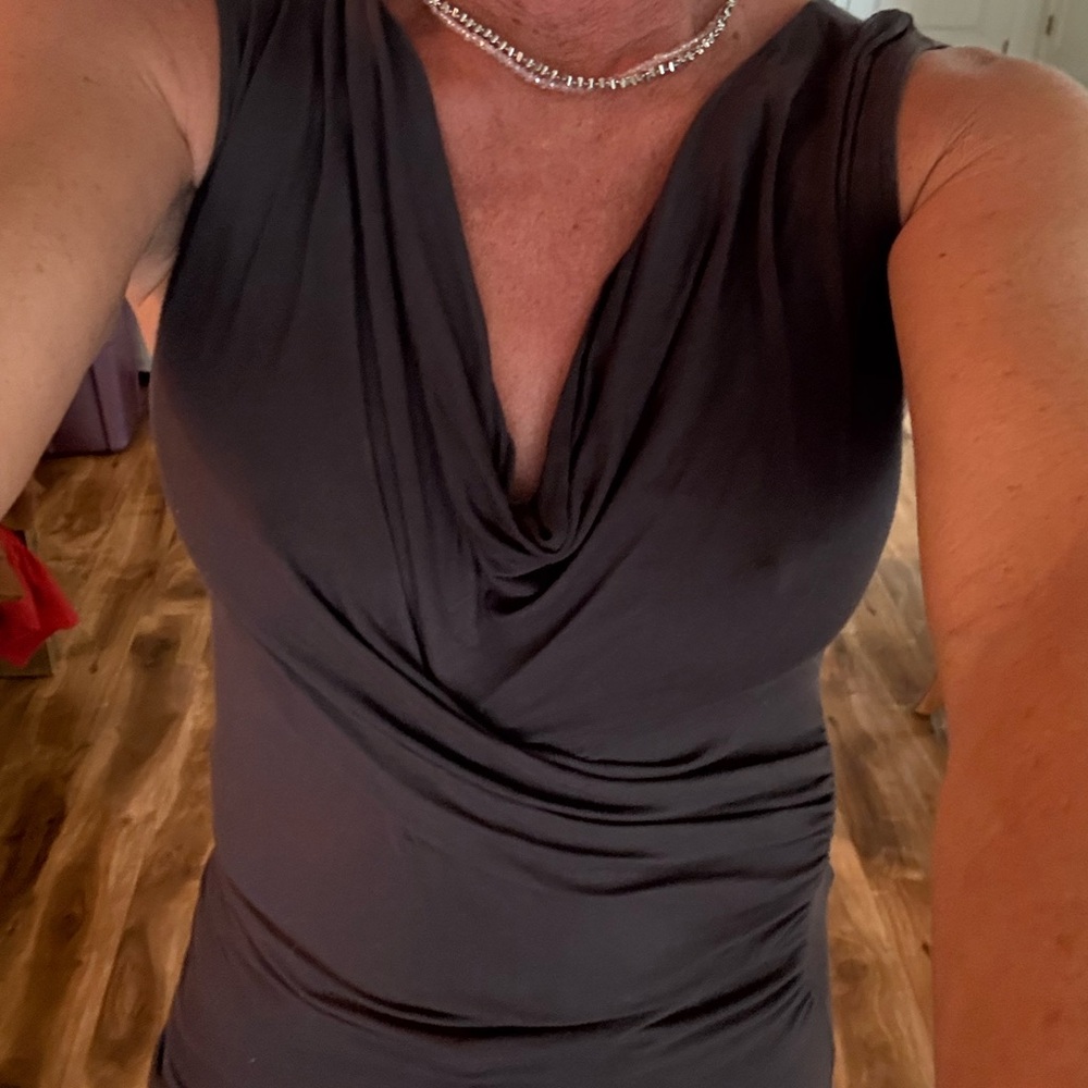 Elegant Black Sleeveless Top